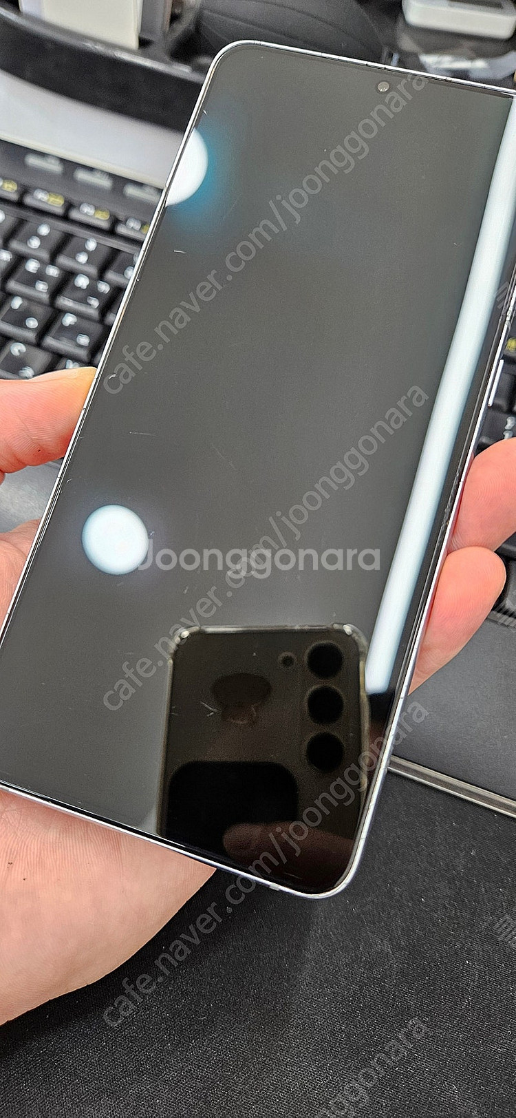 갤럭시S21플러스 G996 256G 무잔상 실버 17만...--2