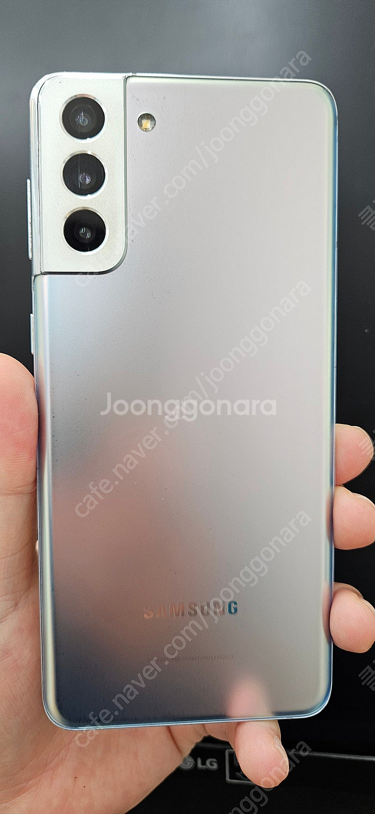 갤럭시S21플러스 G996 256G 무잔상 실버 17만...--3