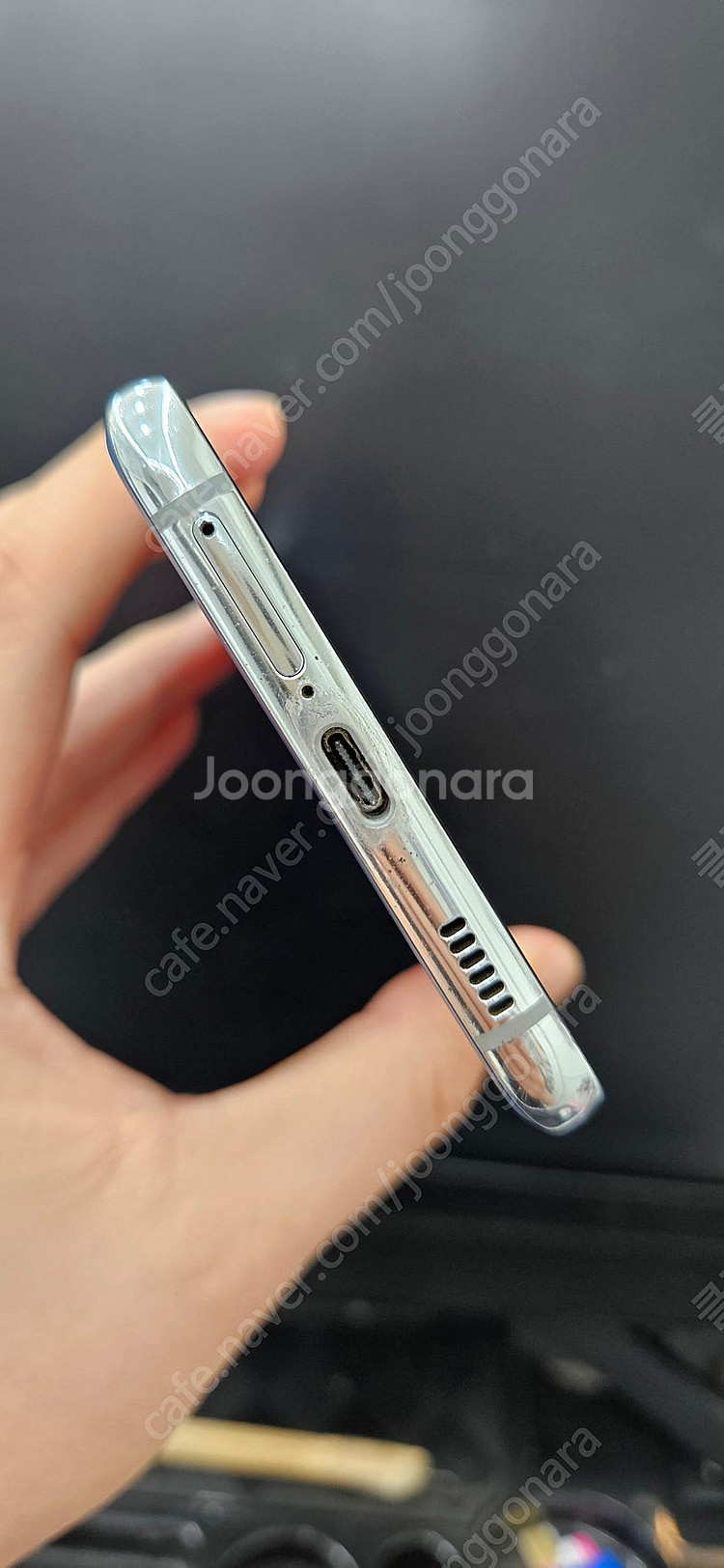 갤럭시S21플러스 G996 256G 무잔상 실버 17만...--5