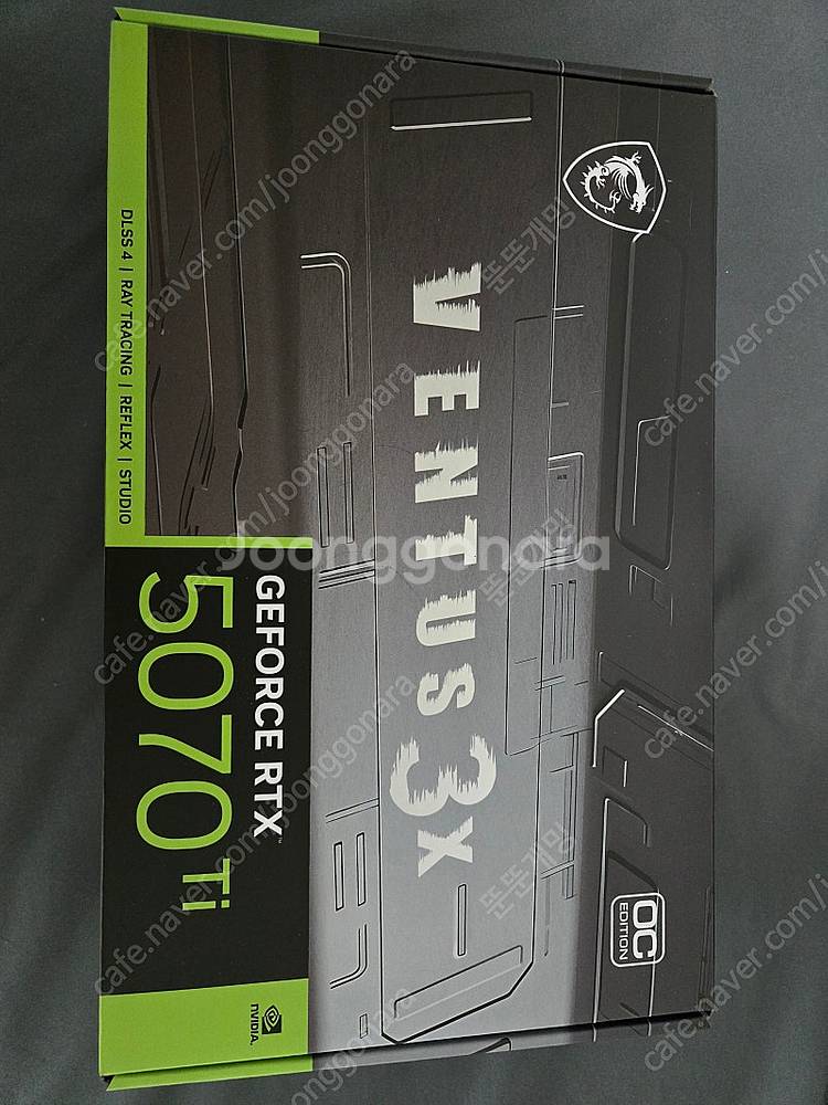 [미개봉] MSI 지포스 RTX 5070 Ti 벤투스 ...--0