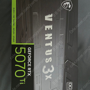 [미개봉] MSI 지포스 RTX 5070 Ti 벤투스 3X OC D7 16GB - 110만