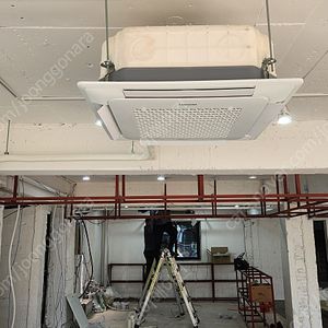 [판매] 중고 천장형 냉난방 시스템 에어컨 판매 및 설치!! 15평~80평 다량보유!! 신품도 가능!!