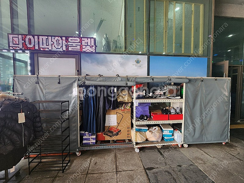 렉 선반 다이 신발장 랙 편의점렉 의류행거 행거 매장선...--4