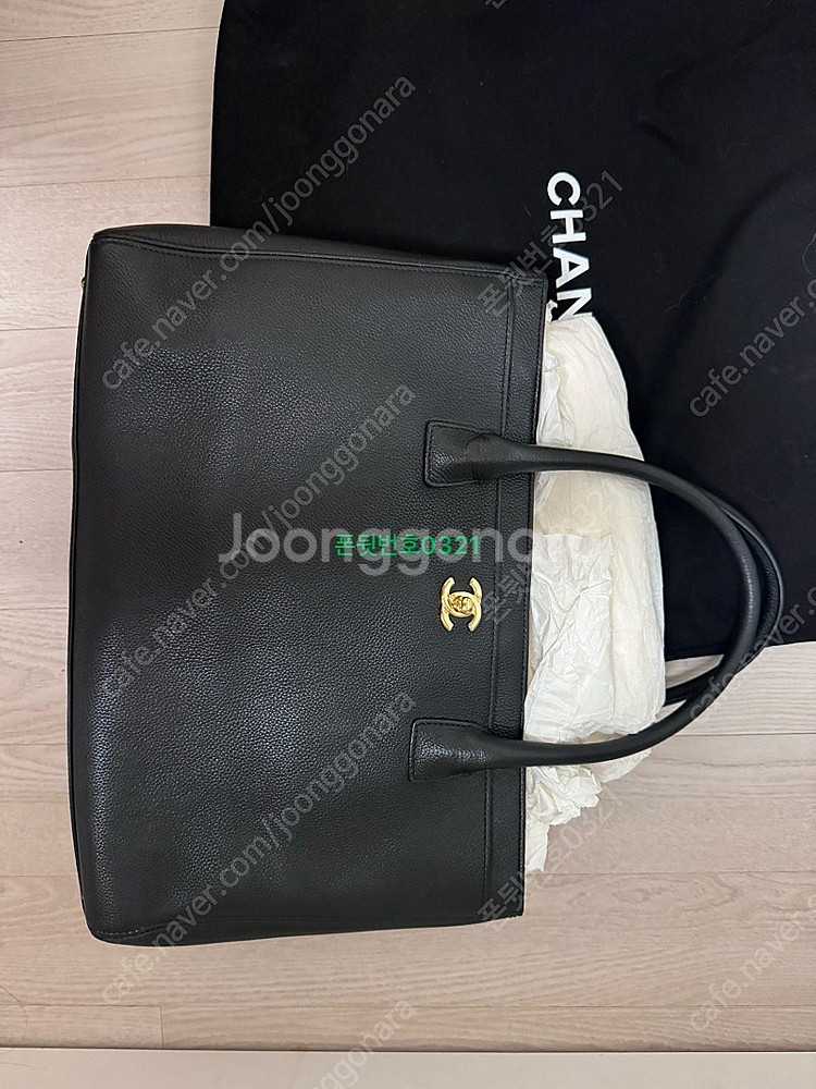 샤넬 클래식 캐비어 서프백 금장 (정품!!!!)--1