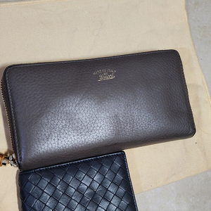 구찌 뱀부 지퍼장지갑