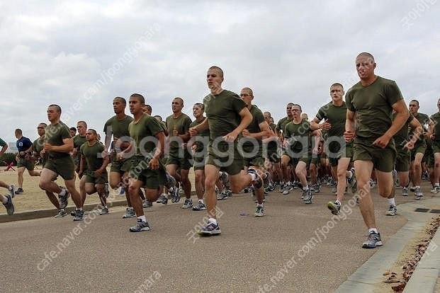 USMC 미해병 미군 반팔티셔츠 반바지 맨투맨 크루넥 ...--2
