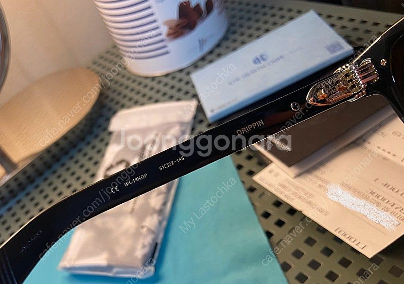 크롬하츠 드리핀 블랙/골드 안경테 선글라스--2