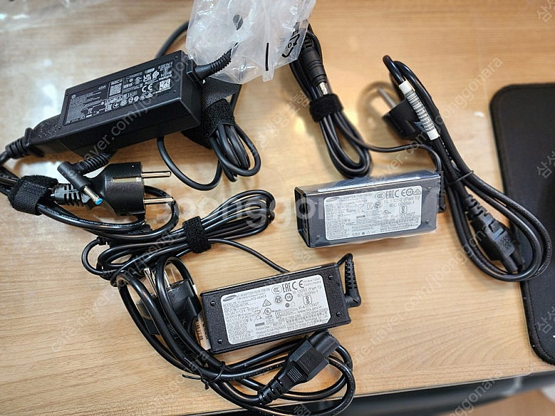 삼성노트북용 어댑터 케이블 포함 ad-4019 c 1개...--0