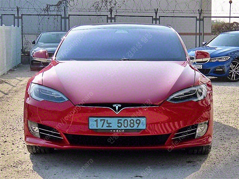 테슬라 중고차 모델S 빨간색 2019년식 73,345km 100D 수원중고차