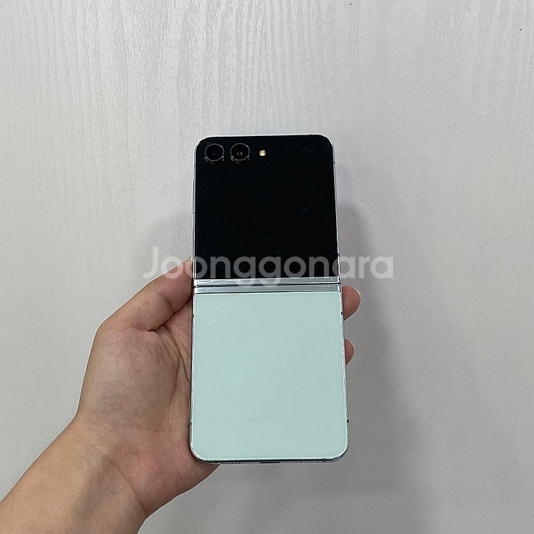 96335 갤럭시Z플립5 민트 256GBB 부산 중고폰...--3