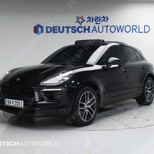중고차 포르쉐 마칸 중고 검정색 2022년식 46,883km 가솔린 2.9 S 중고차 구매
