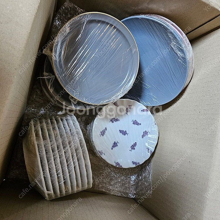 카페사용하던 커피잔,유리컵, 접시 일괄판매--5
