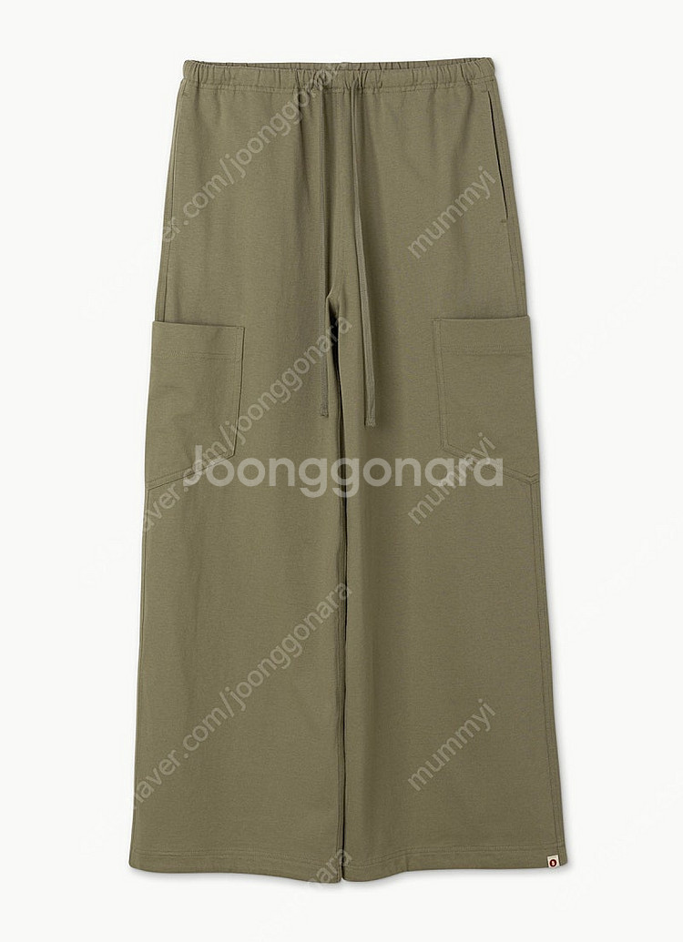 부디무드라 Out pocket wide pants--2