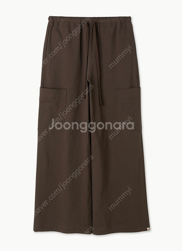 부디무드라 Out pocket wide pants--4