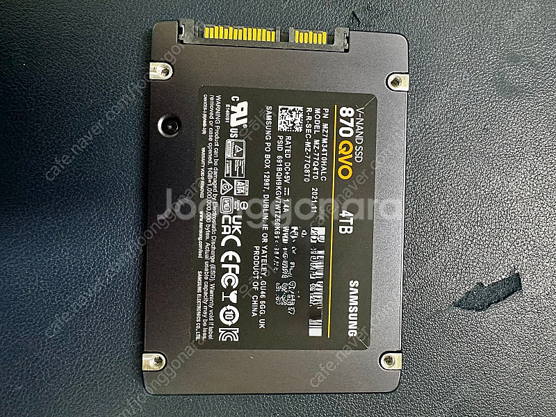 삼성 ssd. 870 QVO 4tb--1