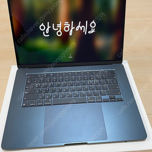 맥북에어 15인치 MacBook Air 15 M3 CPU8코어 GPU10코어 8GB 256G 미드나이트 신동품