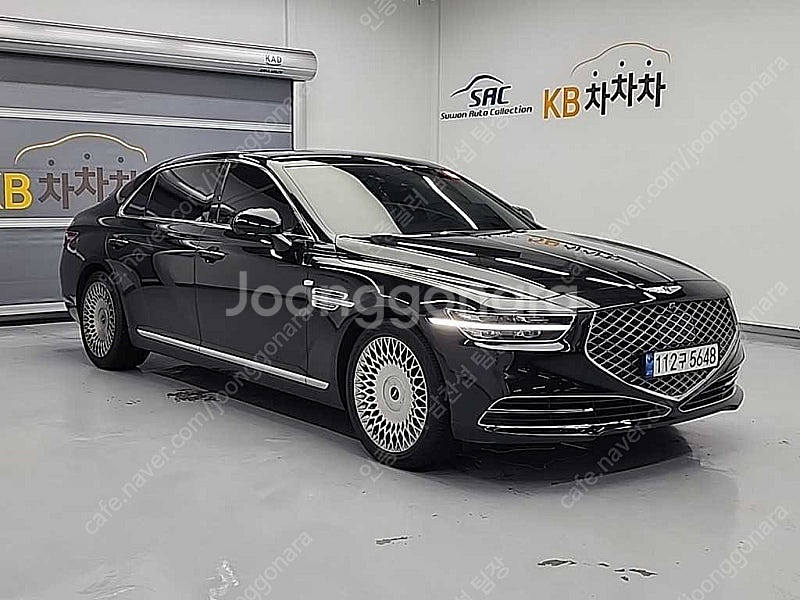 제네시스 G90 중고 제네시스 중고 가격 검정색 202...--5