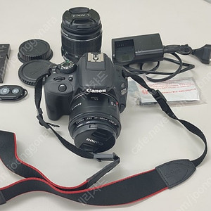 캐논 100D DSR 카메라 + EFS 18-55mm + EF 2 50mm 1.8