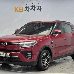 티볼리 중고 가격 베리 뉴 티볼리 빨간색 2021년식 2WD 디젤 1.6 V3 중고차구매