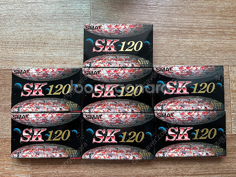 SK 카세트 공테이프 120분 미개봉 팝니다.--3