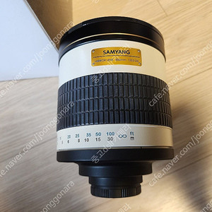 삼양 800mm f8.0 반사렌즈 판매합니다.