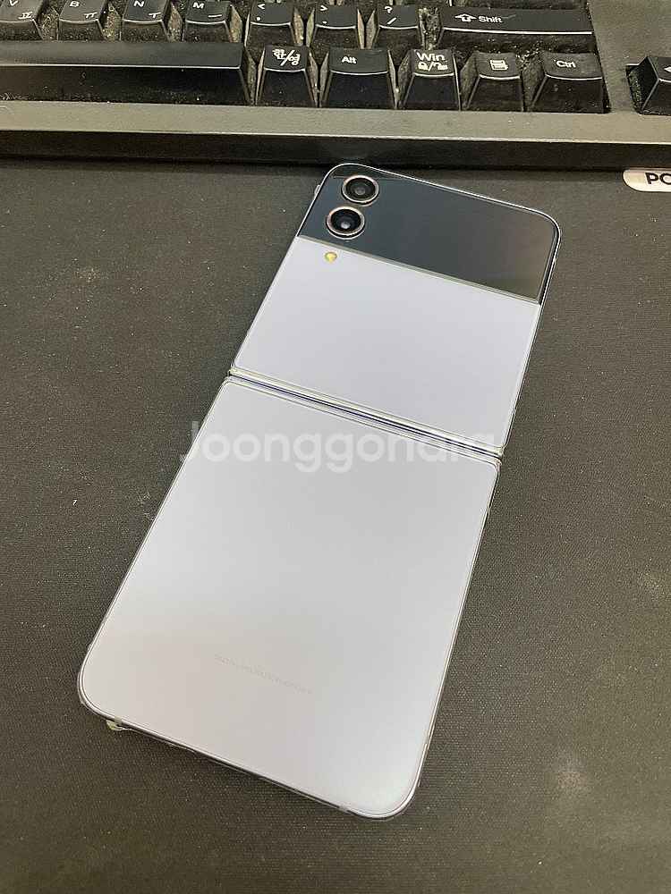 갤럭시Z플립4 블루 256GB 정식센터교체 상태좋은 중...--0