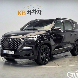 올 뉴 렉스턴 (Y450) 디젤 2.2 4WD 더 블랙 2021 년 중고차◆전액할부◆중고차리스◆