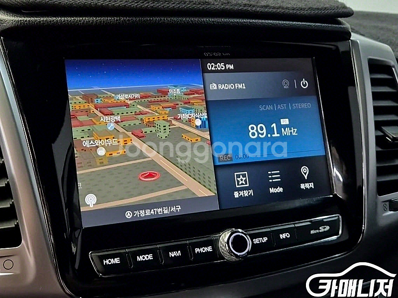 올 뉴 렉스턴 (Y450) 디젤 2.2 4WD 더 블랙...--4