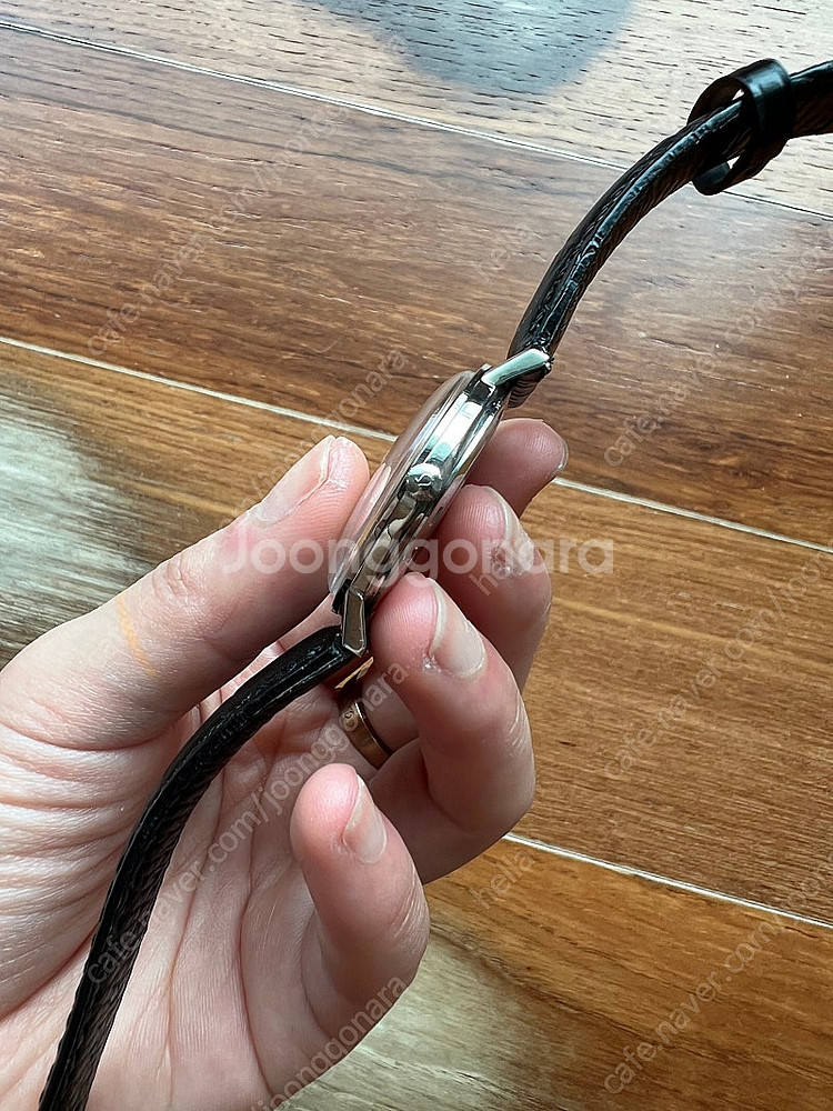 오메가 씨마스터 드빌 더블네임 블루핸즈 오토매틱 36m...--4