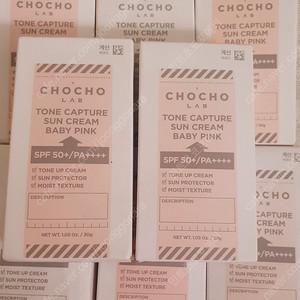 (미개봉새상품)초초스랩 톤캡쳐 베이비핑크 선크림spf50+ 30g 팔아요~