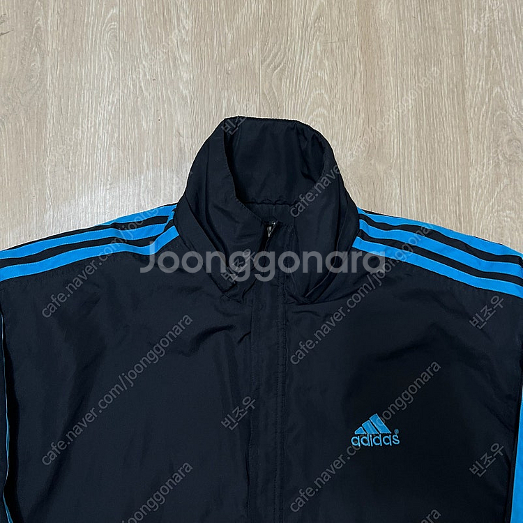 아디다스 올드스쿨 사이드라인 바람막이 자켓 XL/105--1