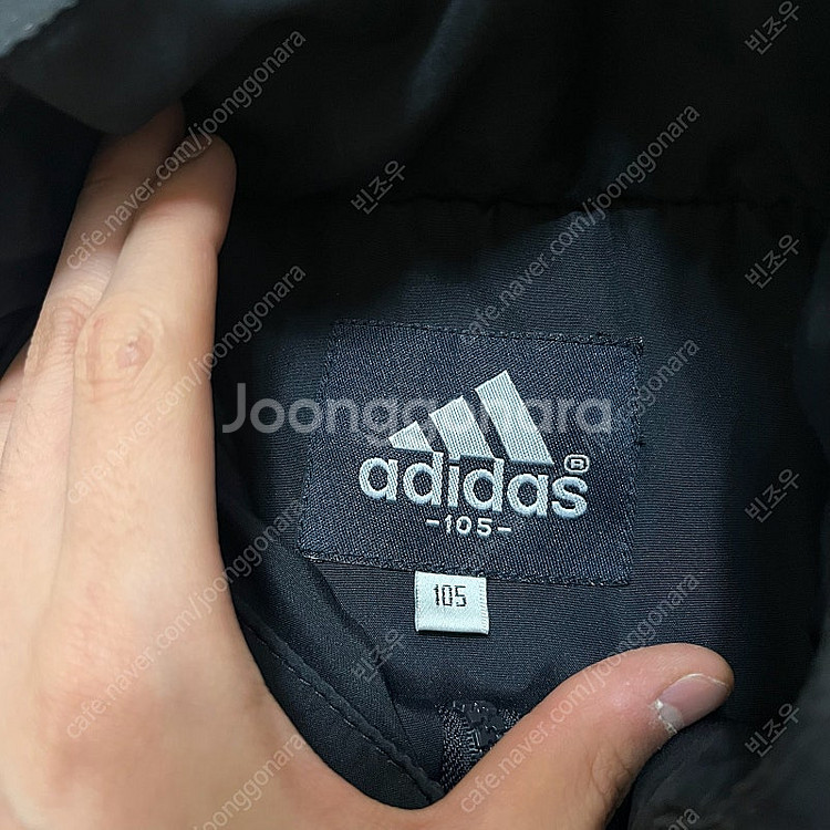 아디다스 올드스쿨 사이드라인 바람막이 자켓 XL/105--5