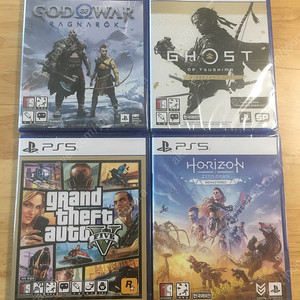 PS5 갓오브워,고오쓰,gta5,호라이즌 리마스터