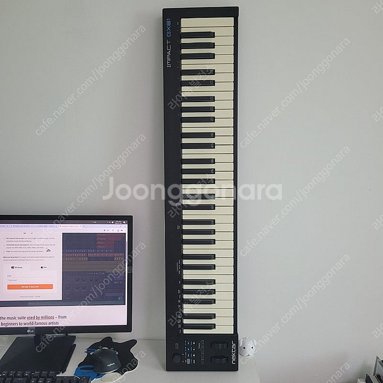 넥타 임팩트 GX61 마스터키보드--0