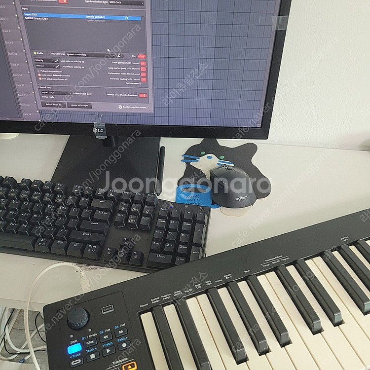 넥타 임팩트 GX61 마스터키보드--3
