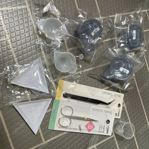 레진아트 재료 및 몰드 정리합니다.