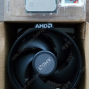 AMD 2400G CPU와 쿨러
