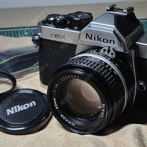 니콘 FM2 + mf 50.4 렌즈 필름 카메라