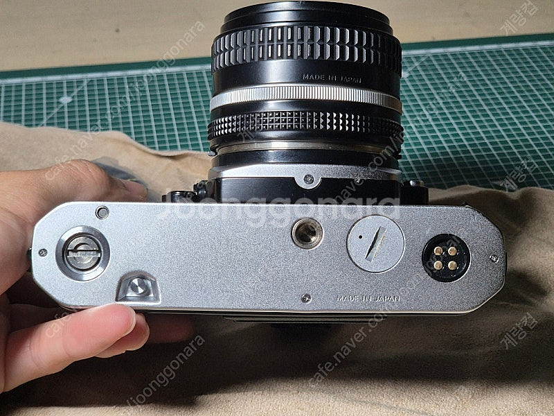 니콘 FM2 + mf 50.4 렌즈 필름 카메라--6