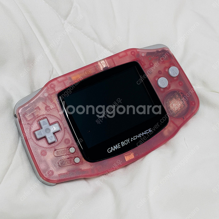 [GBA] 게임보이 어드밴스 클리어 핑크 IPS v5 ...--1