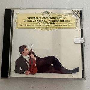 길 샤함 (Gil Shaham) 시벨리우스 & 차이코프스키 : 바이올린 협주곡 CD (명반!)