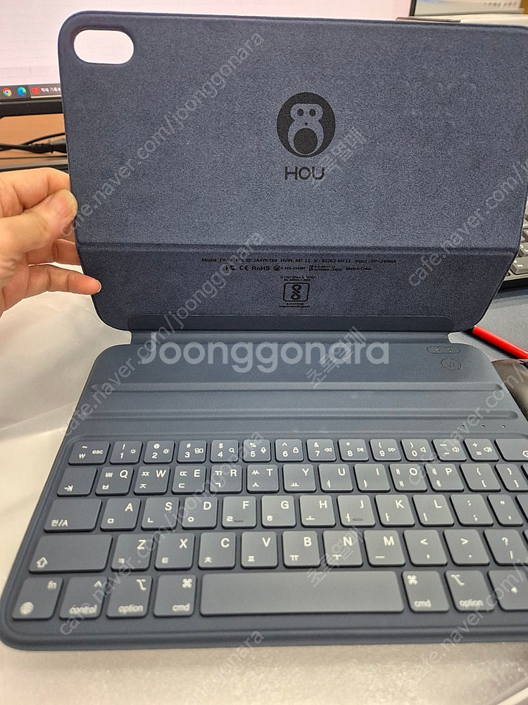 HOU FY-10 아이패드 블루투스 키보드 케이스 새상...--1