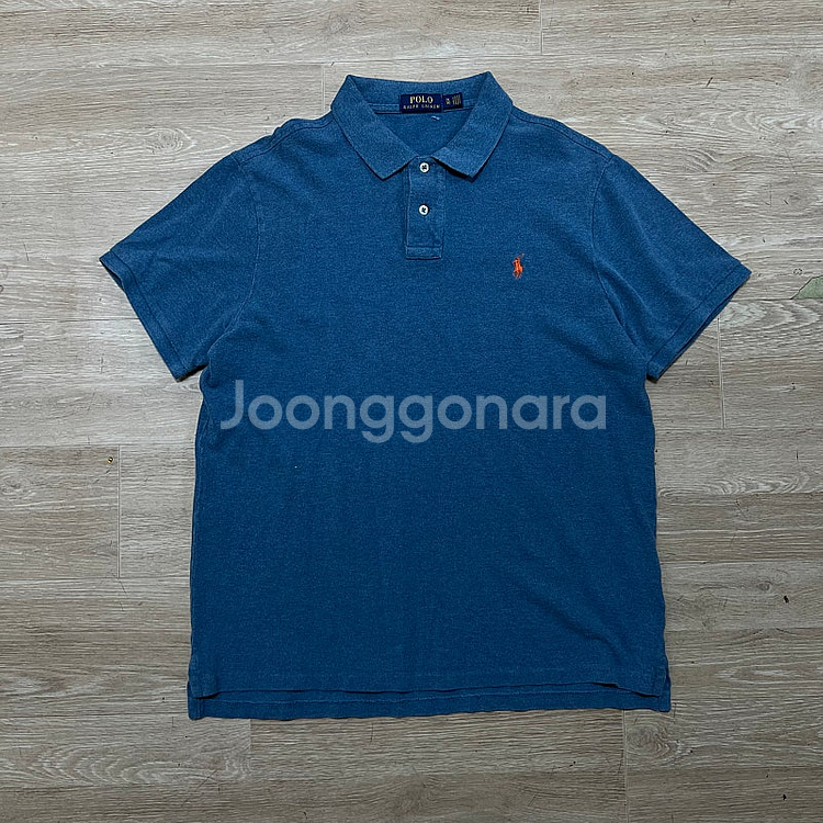 폴로 랄프로렌 남성 스몰포니 반팔 카라티 XL/105--0