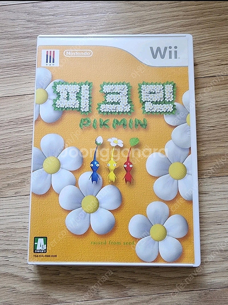 닌텐도위 wii 정품CD 피크민 팝니다--0
