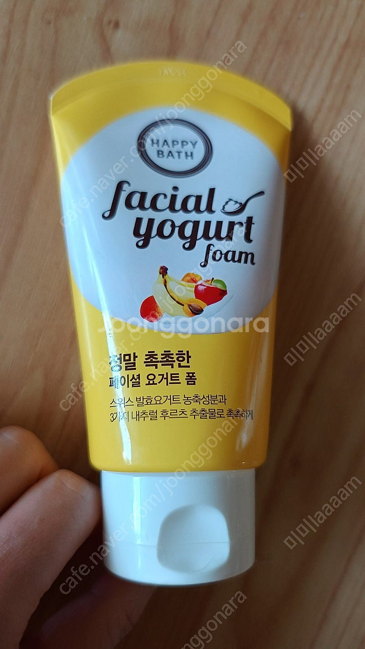해피바스 페이셸 요구르트 폼 (클렌징폼) 120g--0