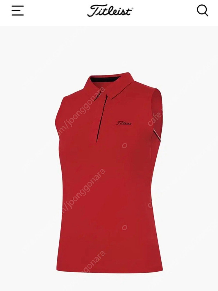 타이틀리스트 여성 나시 S 이미지