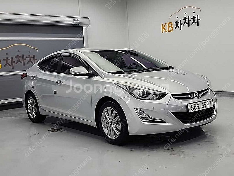 아반떼 중고 아반떼 더 뉴 아반떼 중고차 은색 2015...--5