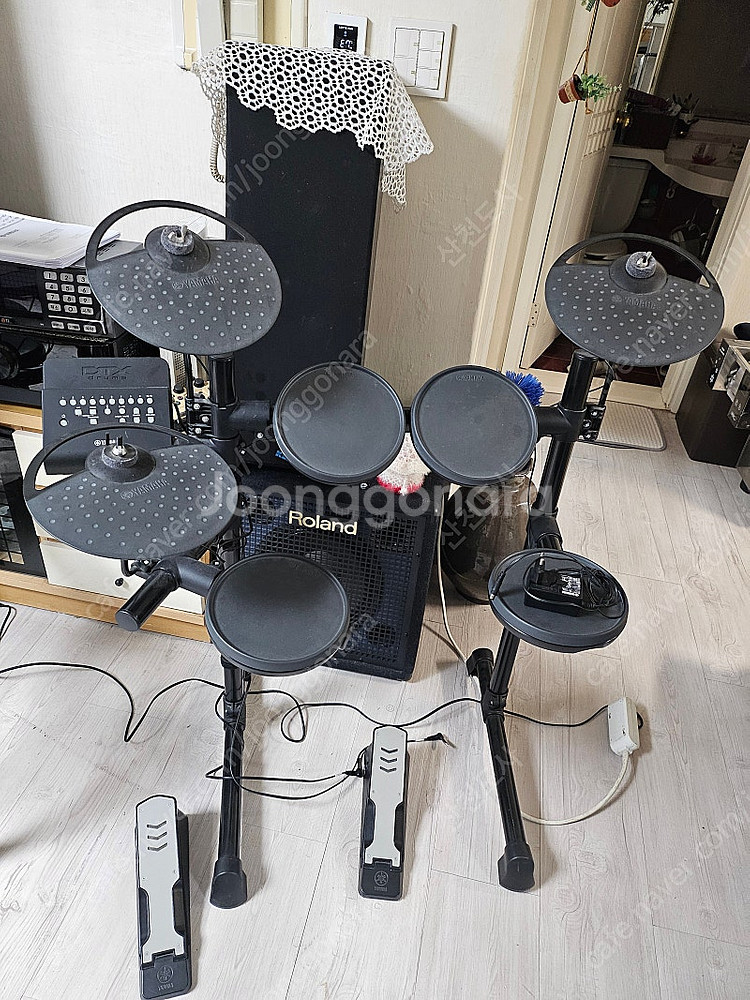 야마하 전자드럼YAMAHA DTX400K 팝니다--0