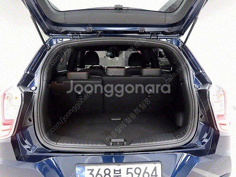 티볼리 중고차 더 뉴 티볼리 중고가격 파란색 2024년...--6