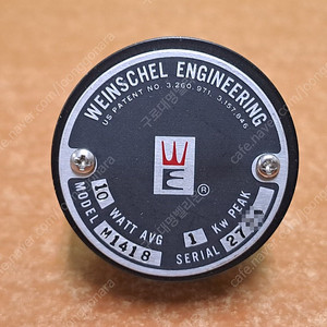 Weinschel M1418(10 Watt, 18GHz) Termination(Electronic Load) 판매